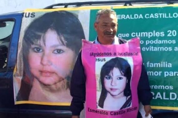 Realizan «Esmeraldaton» en protesta de su hija