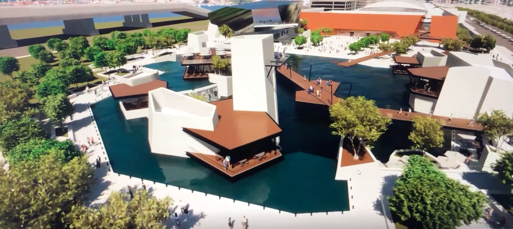 Frenarán construcción de Centro de Convenciones