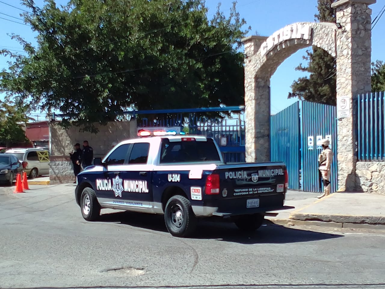 Esta mañana se registró una amenaza de bomba en el CBTIS 114