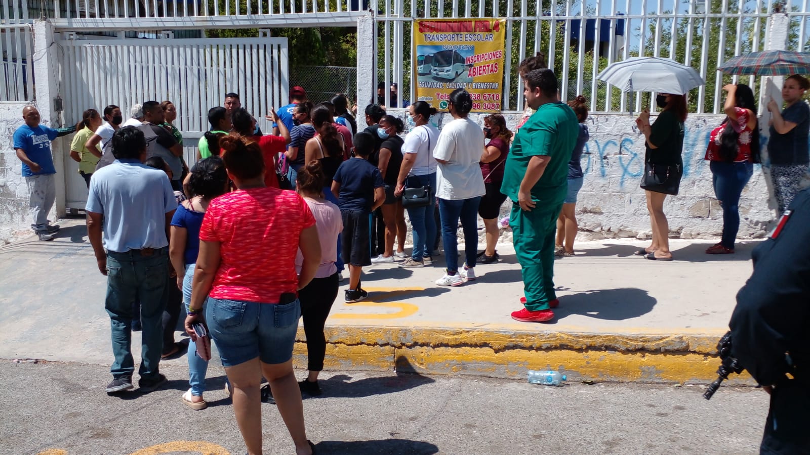 Amenazan con balacera en secundaria