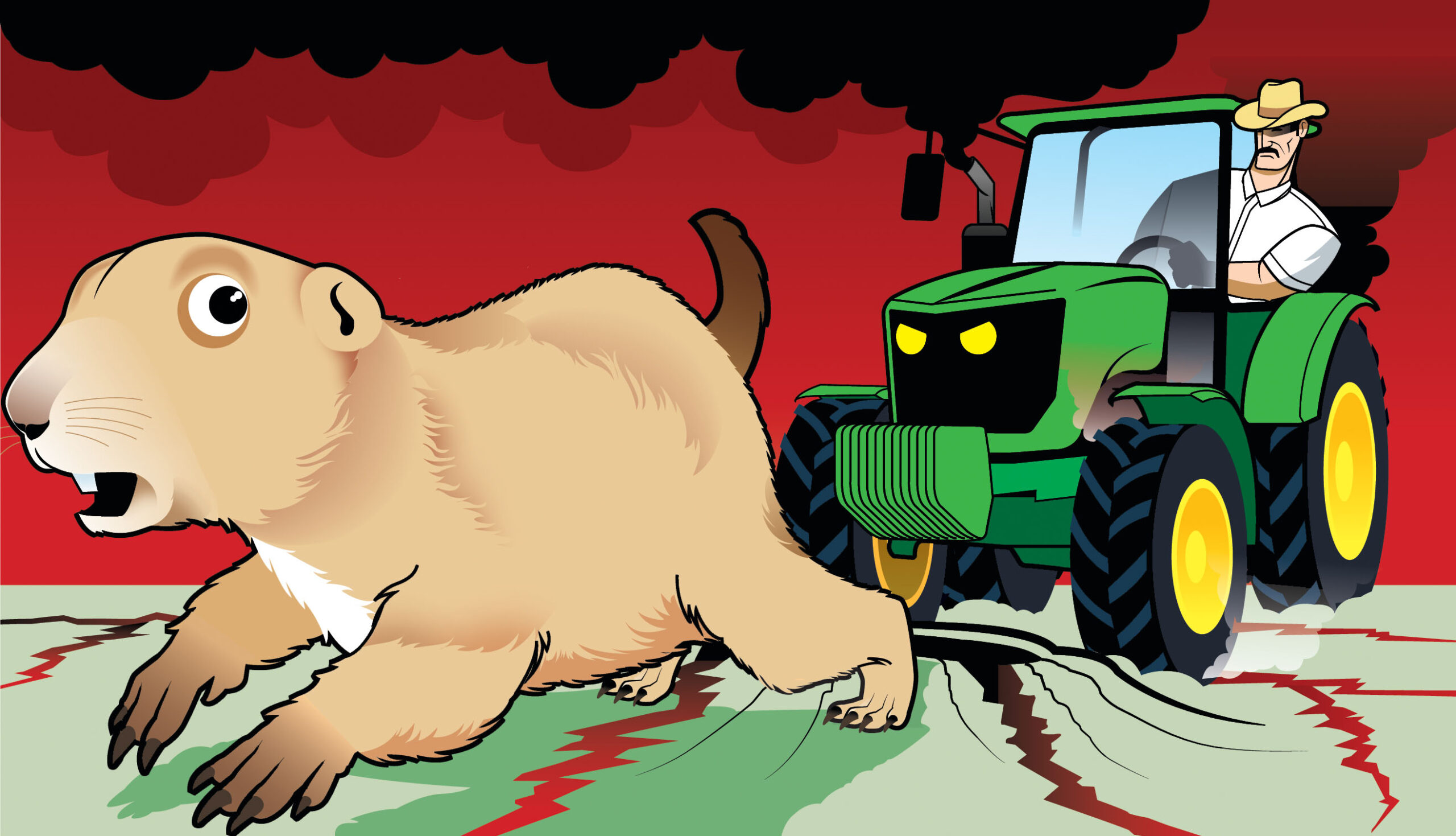 ¿Quién está acabando con el hábitat (y el agua) de los úlitmos perritos llaneros mexicanos?