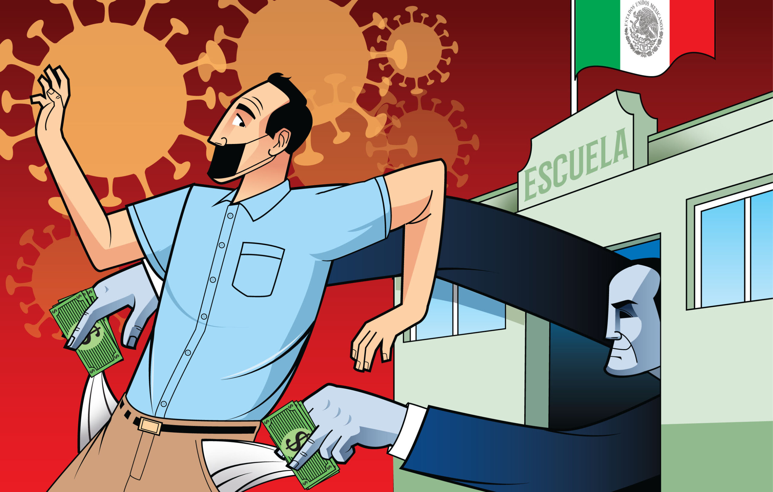 Usan cuotas escolares a discreción durante pandemia en Nuevo Laredo