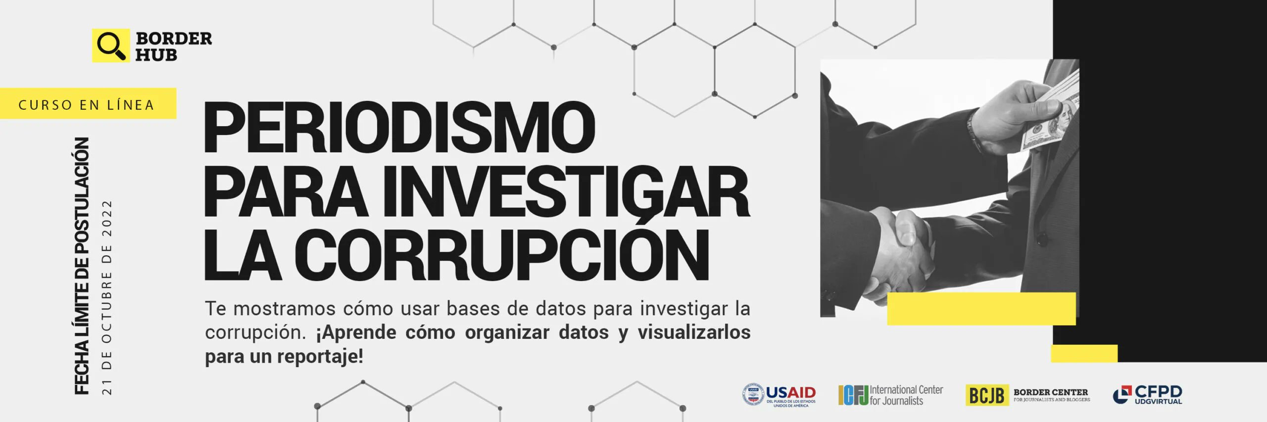 Invitan a participar en curso de periodismo para investigar Corrupción