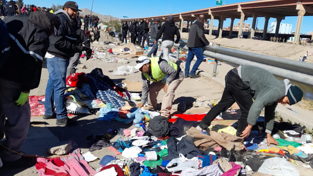 Responde Municipio por retiro migrantes del Río Bravo