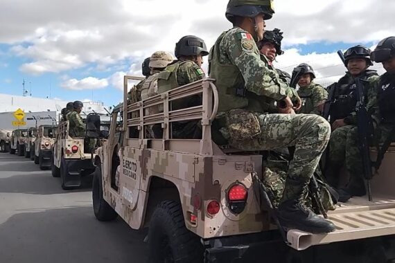 Arriban a Juárez 200 elementos más del Ejército Mexicano
