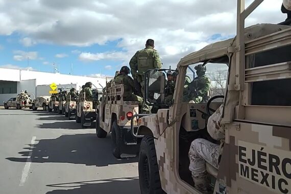Llegan 350 elementos del Ejército a Ciudad Juárez; Suman más de 1500