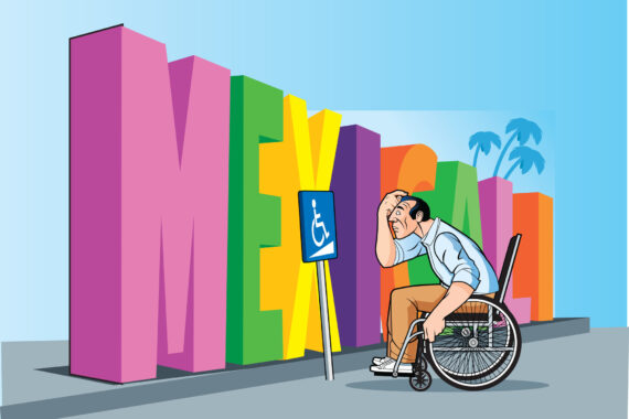Mexicali, una ciudad hostil para personas con discapacidad