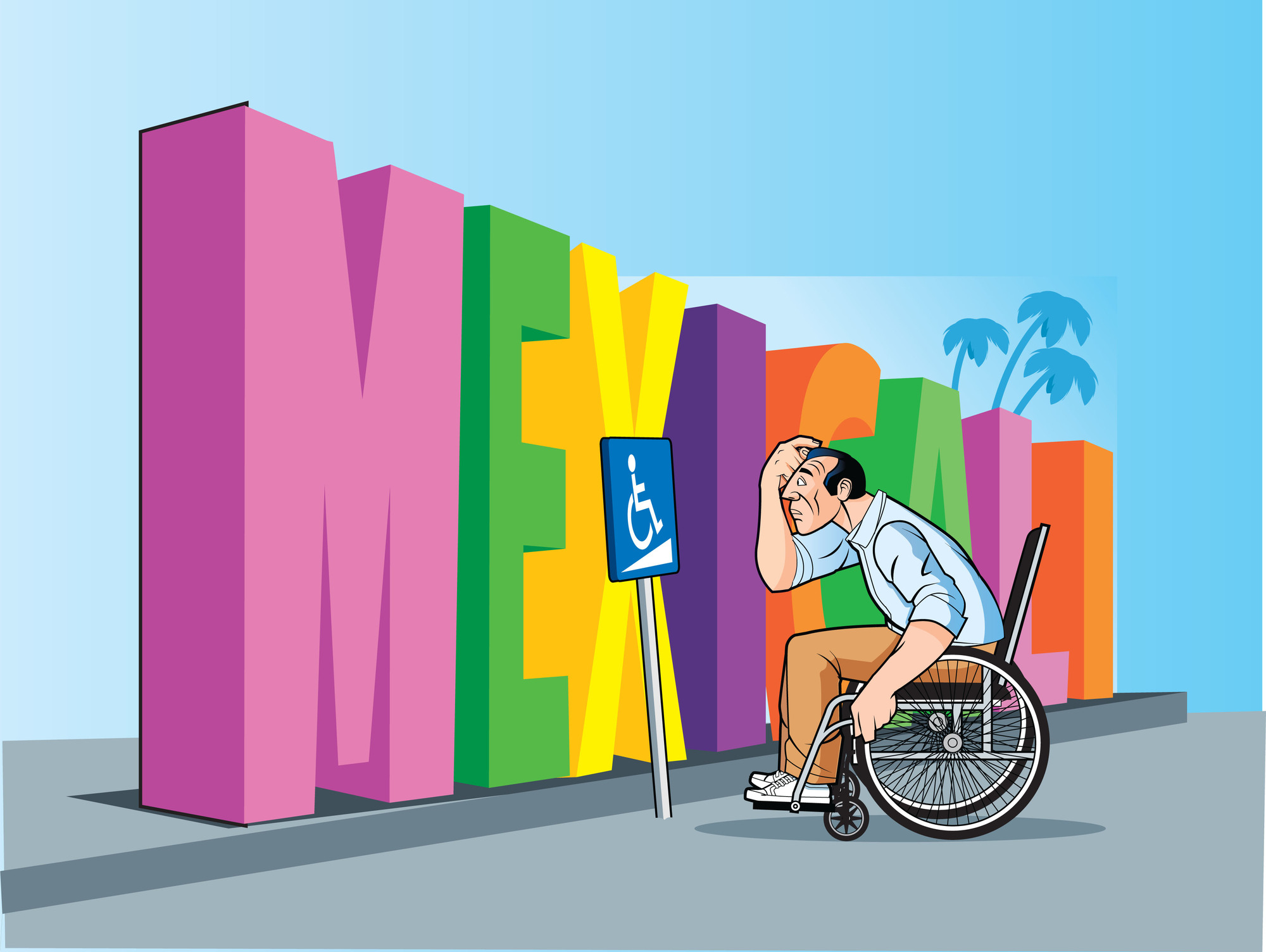 Mexicali, una ciudad hostil para personas con discapacidad
