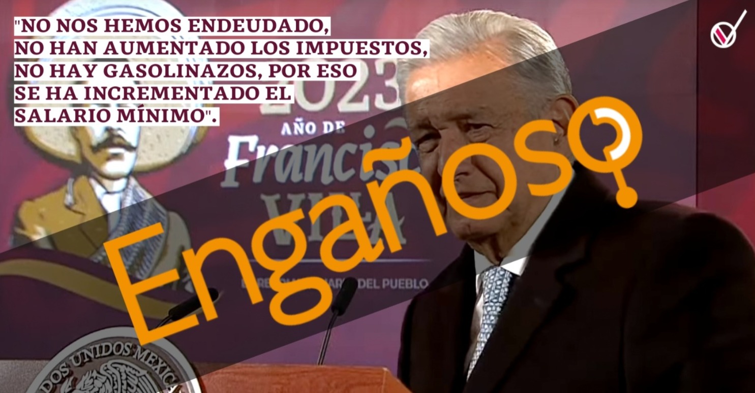 Engañosa mejoría de índices económicos presentados por el presidente