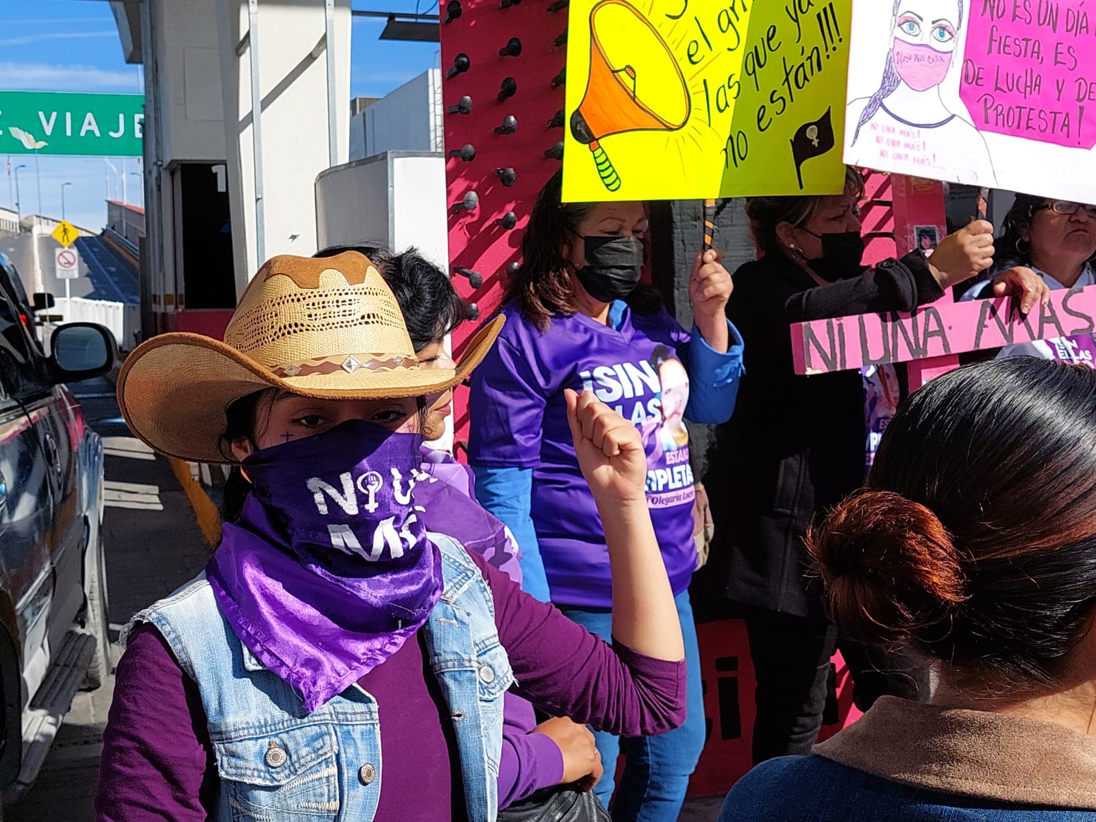 Se pinta de morado Ciudad Juárez