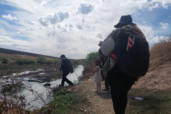 Migrantes arriban a Ciudad Juárez por tren dos veces al día