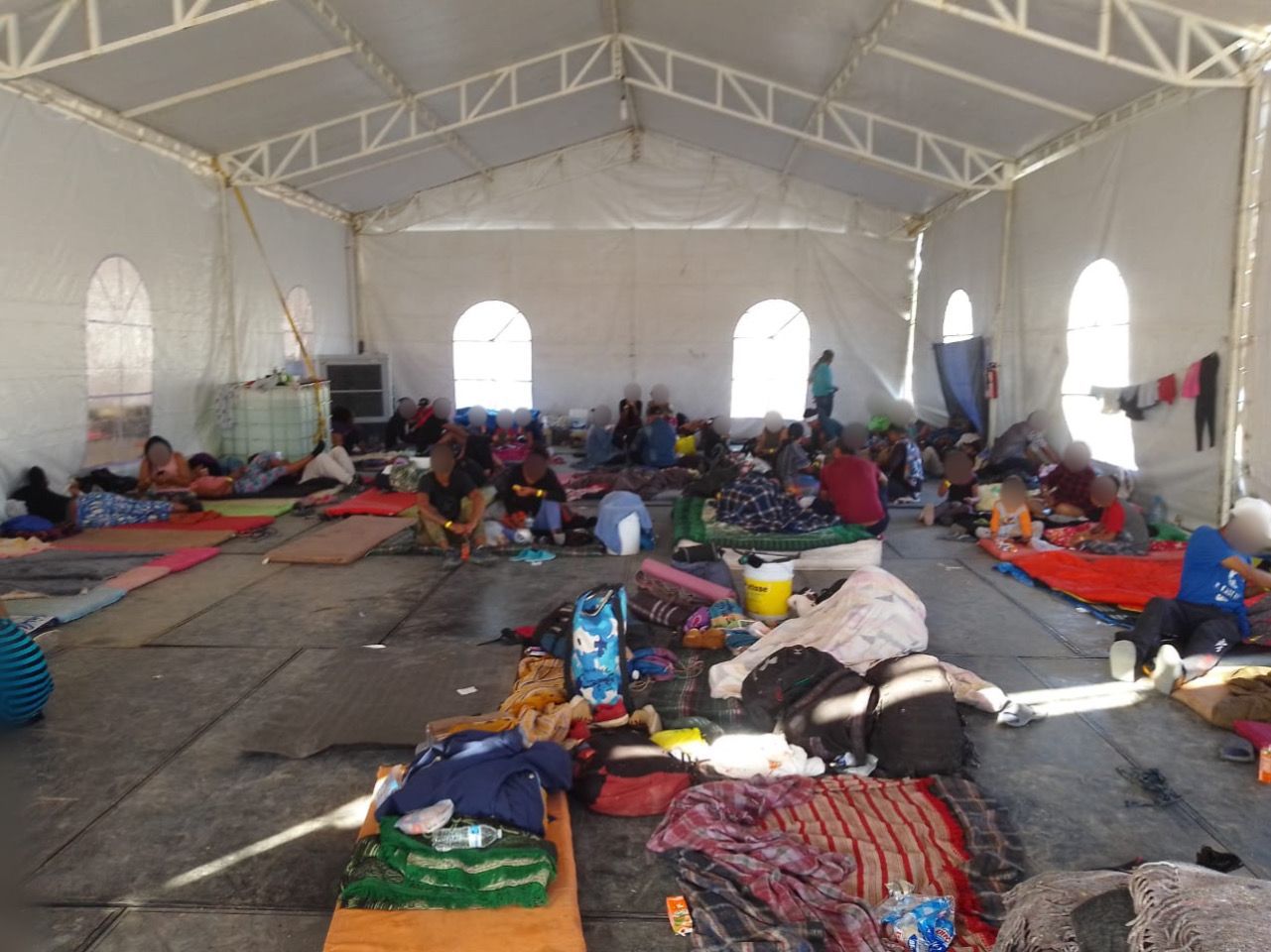 Dan a conocer «oficialmente» campamento migrante