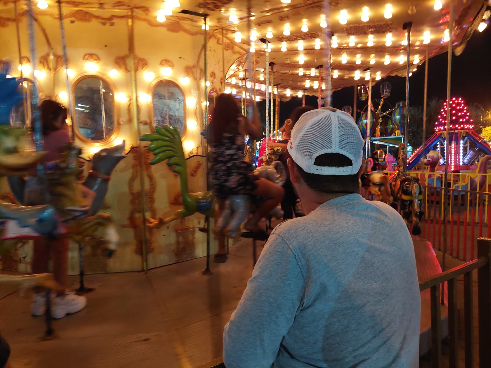 La vuelta por el parque