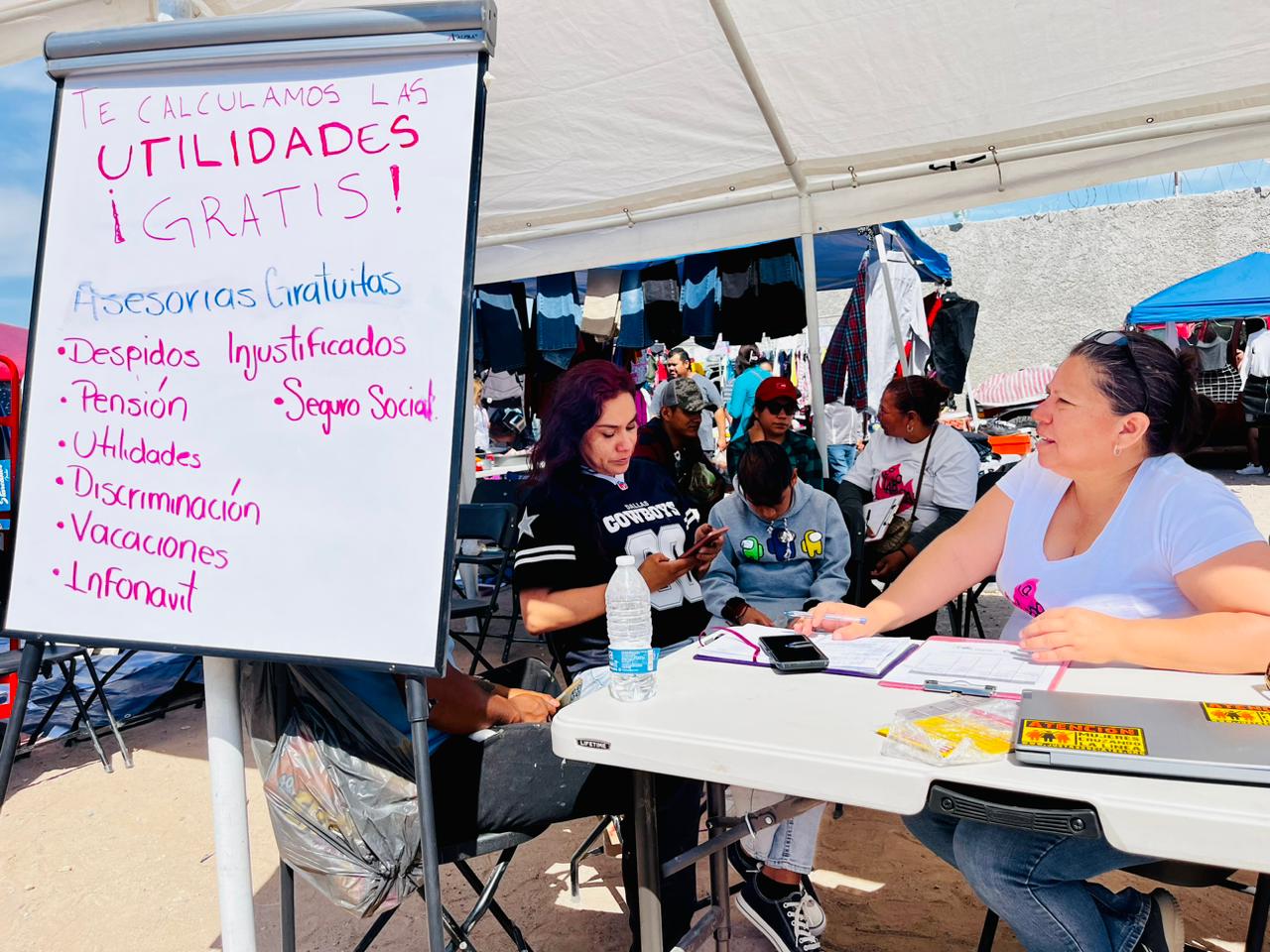 Realizan jornadas de asesorías laborales para trabajadoras