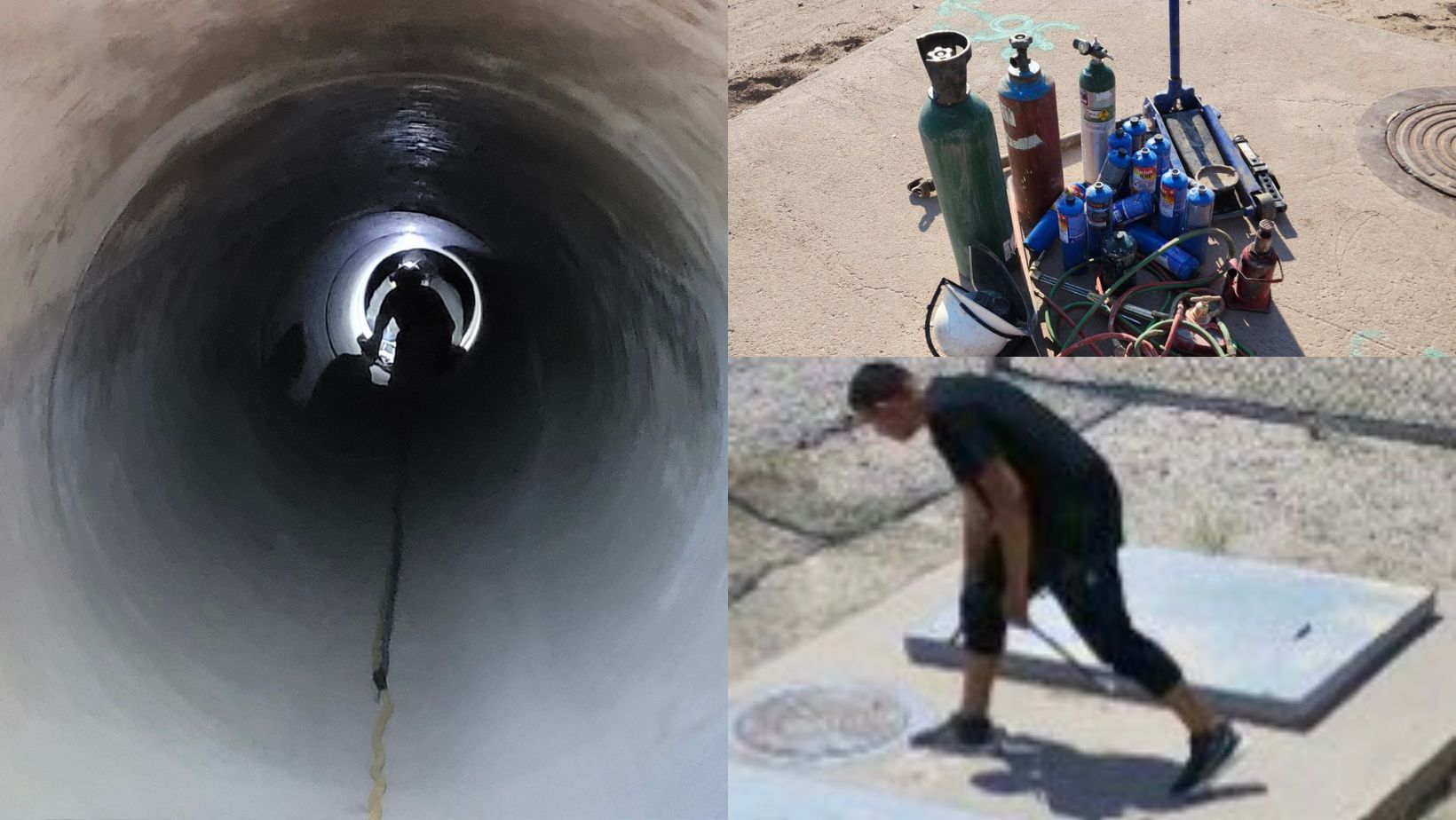 Utilizan desagüe para cruzar migrantes hacia El Paso