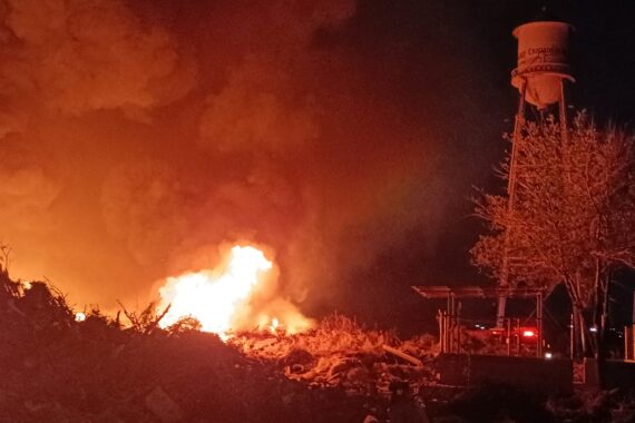 Incendio registrado en El Chamizal fue provocado