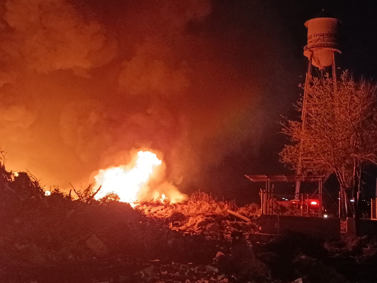 Incendio registrado en El Chamizal fue provocado