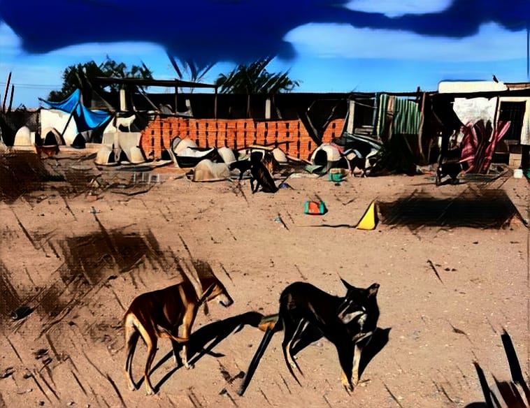 Inspector CBA’s shelter contained dog corpes in refrigerador and 102 dogs in poor conditions