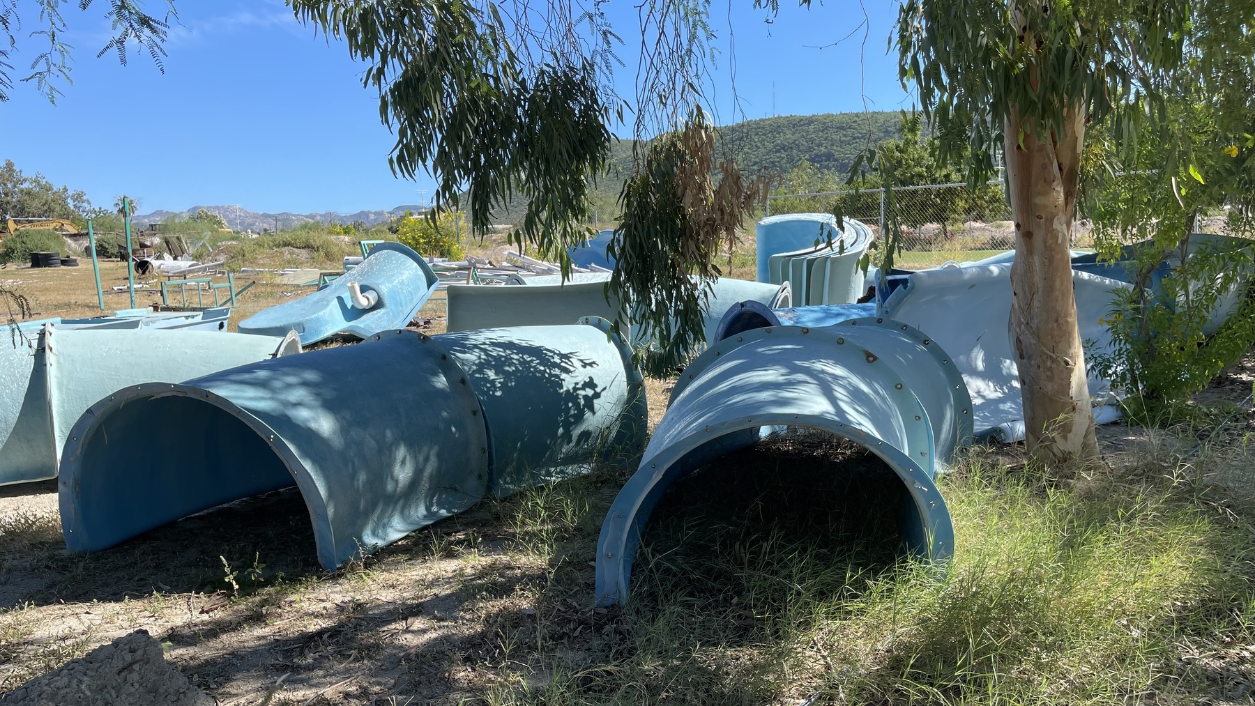Toboganes millonarios en El Coromuel, años en desuso y acabaron en desfalco