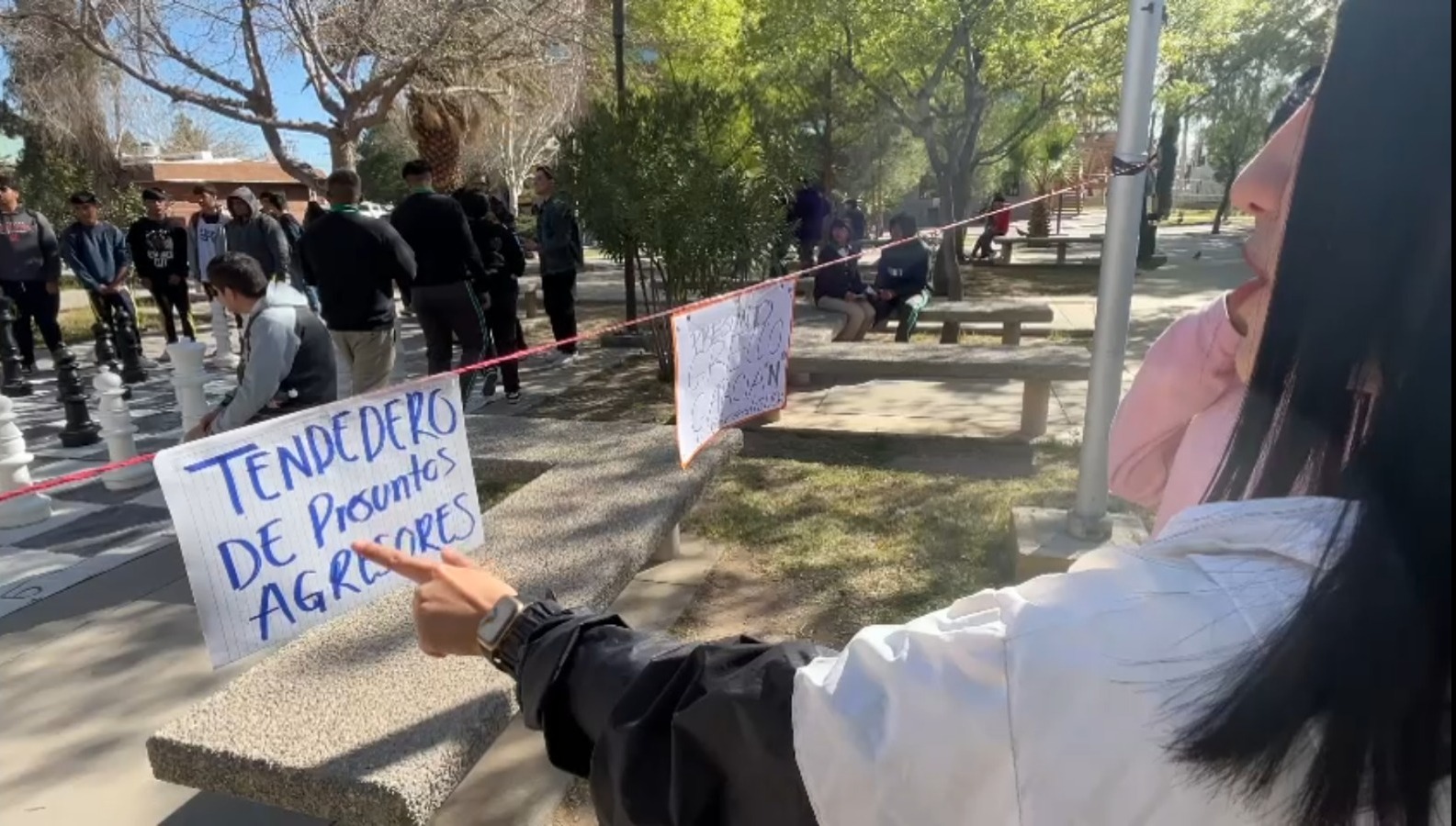 Instalan tendedero de denuncias en UACJ