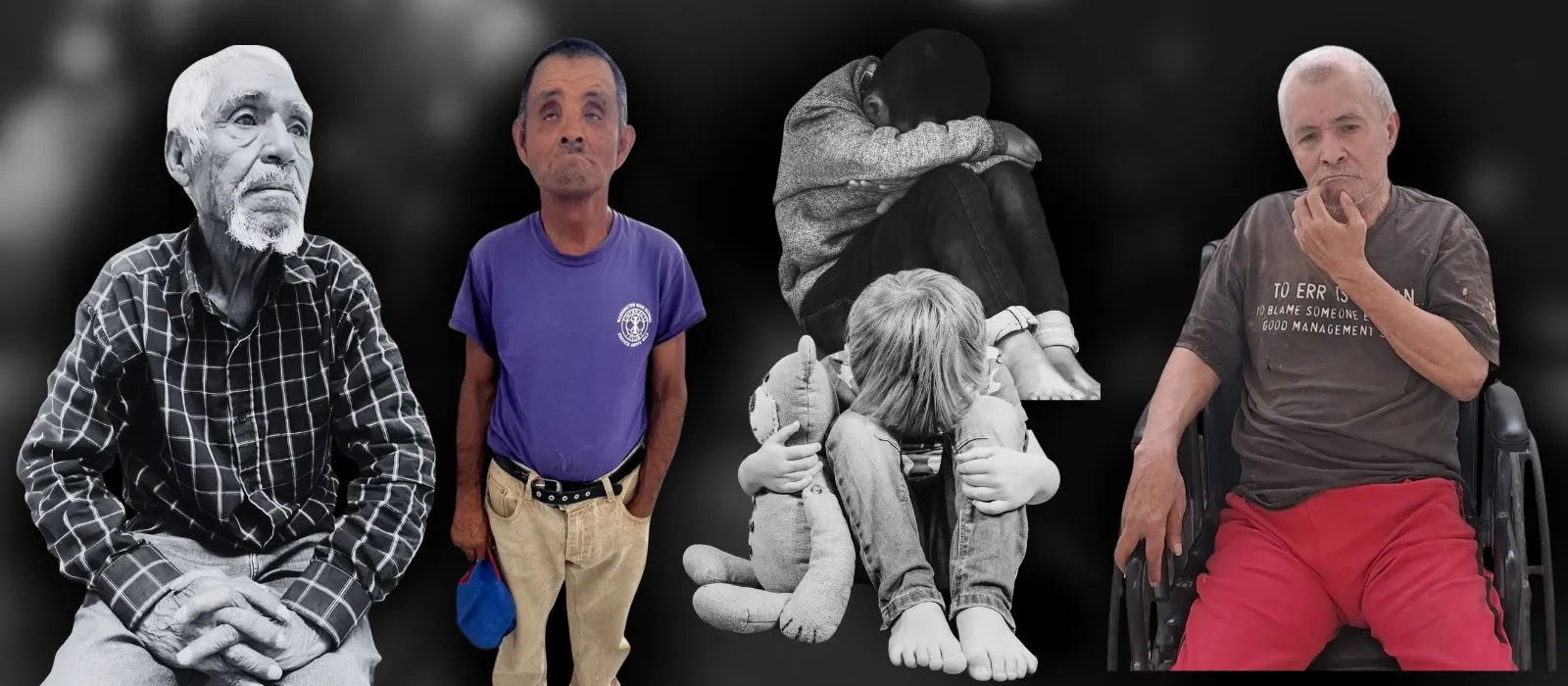 Tras el abandono: niños y adultos mayores terminan en refugios