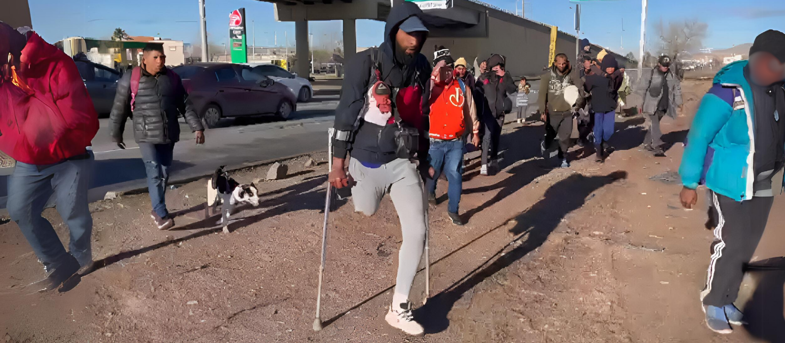 Migrante con discapacidad atraviesa 12 países para llegar a EU