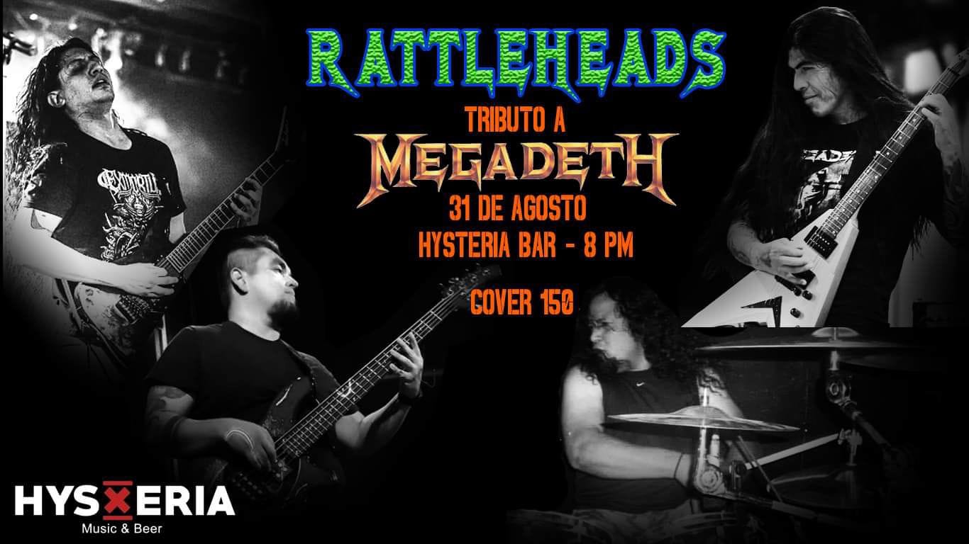 Noche radioactiva de Thrash Metal este fin de semana