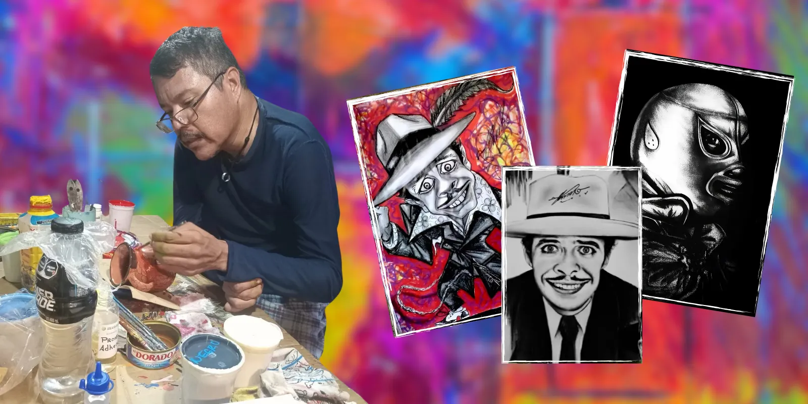 La historia de un artista neuromotor en Ciudad Juárez