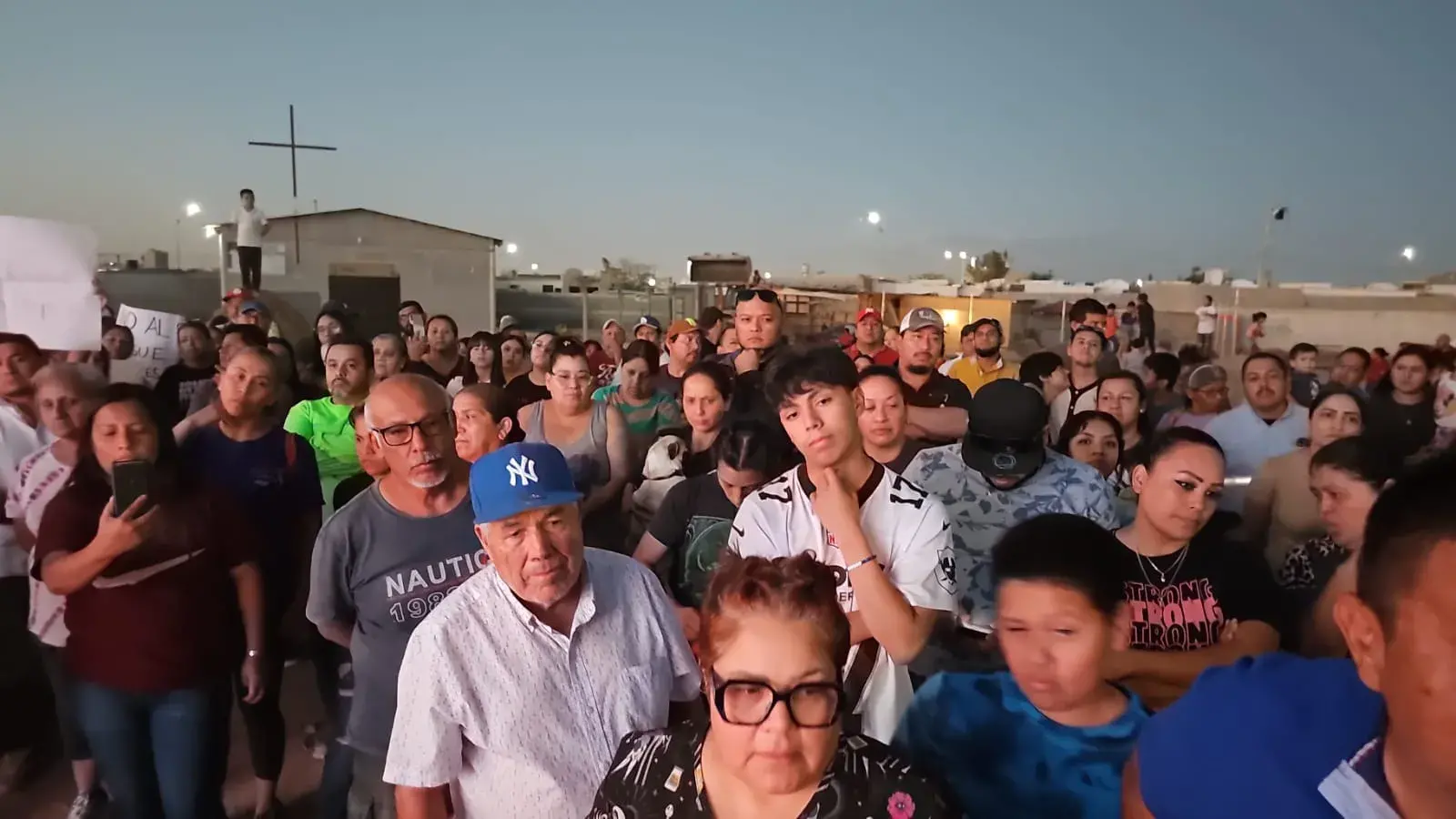 Detienen construcción de albergue migrante en Praderas del Sol