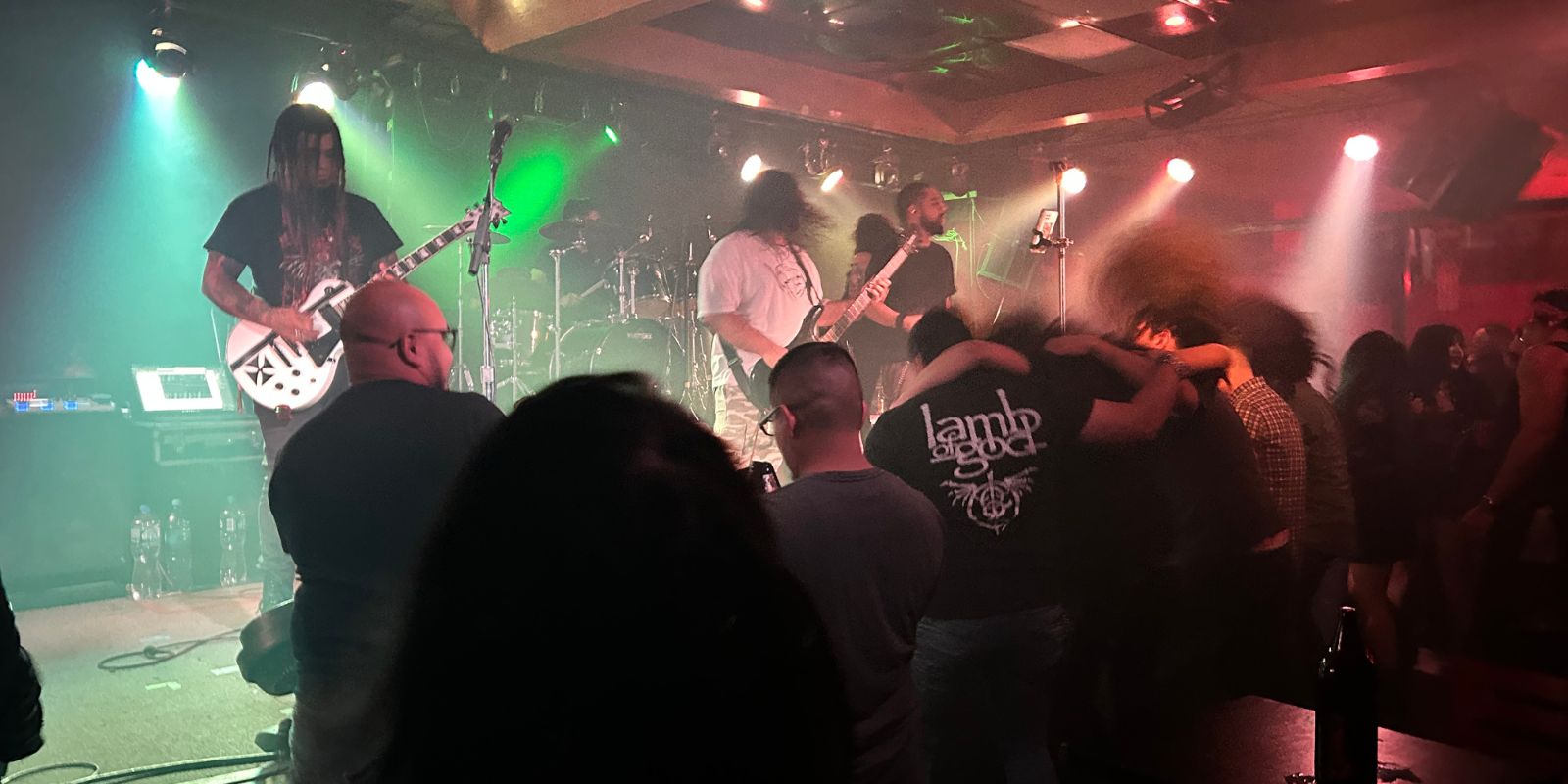 Vortisex revivió la potencia de Lamb of God en tributo