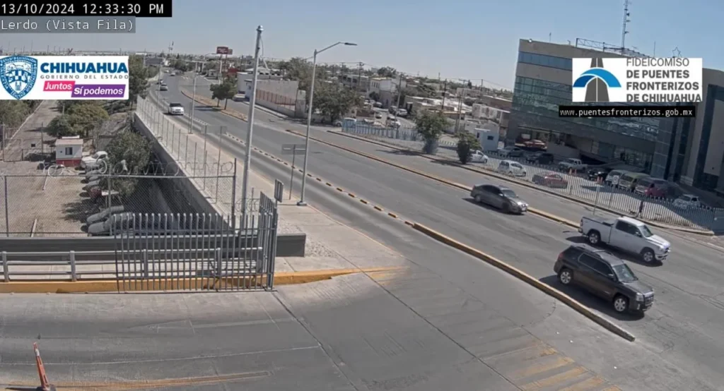 Reporte de puentes JuárezEl Paso 14 Octubre 2024 Circuito Frontera