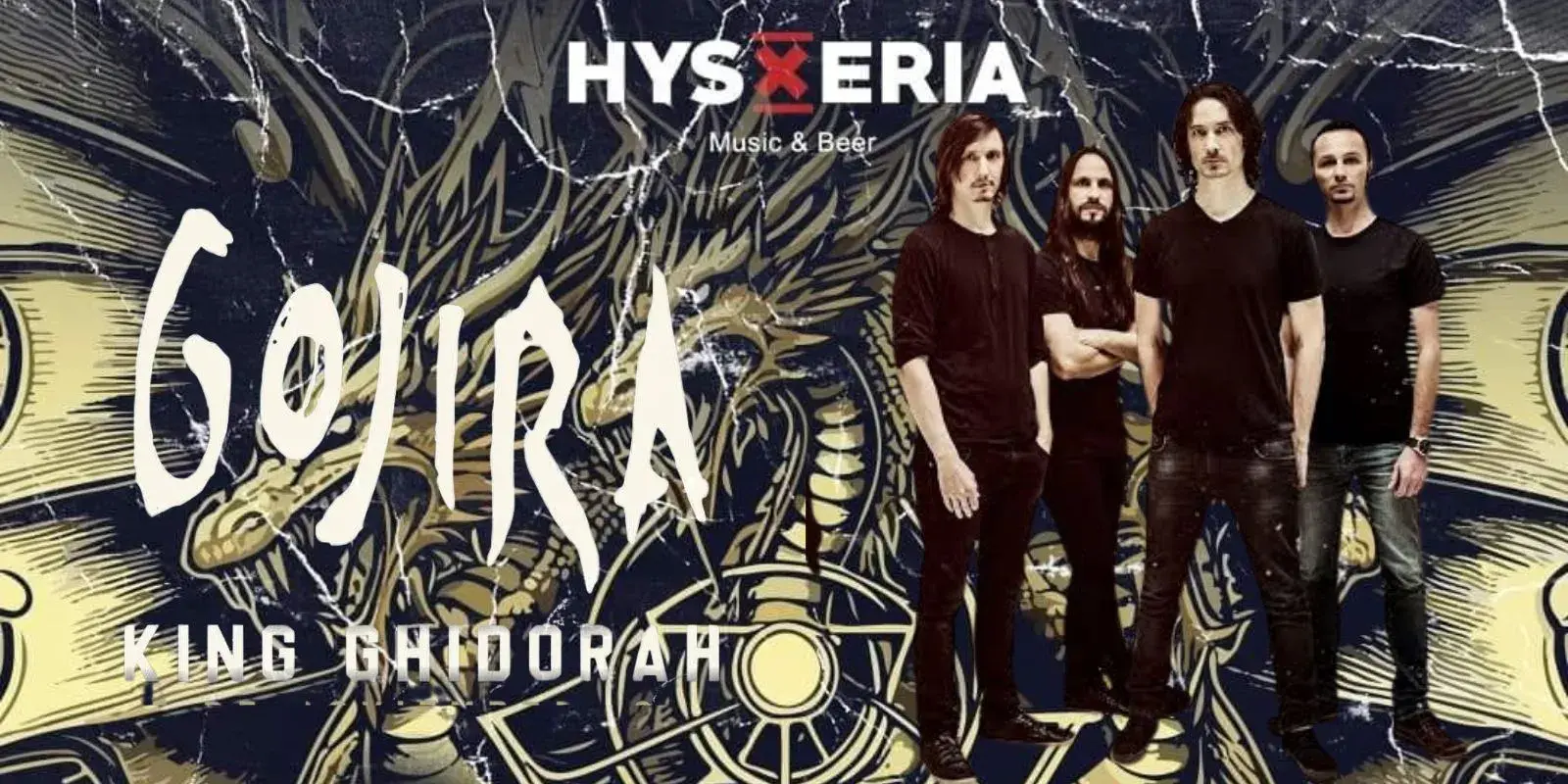 King Ghidorah trae la brutalidad de Gojira a Hysteria Promotions