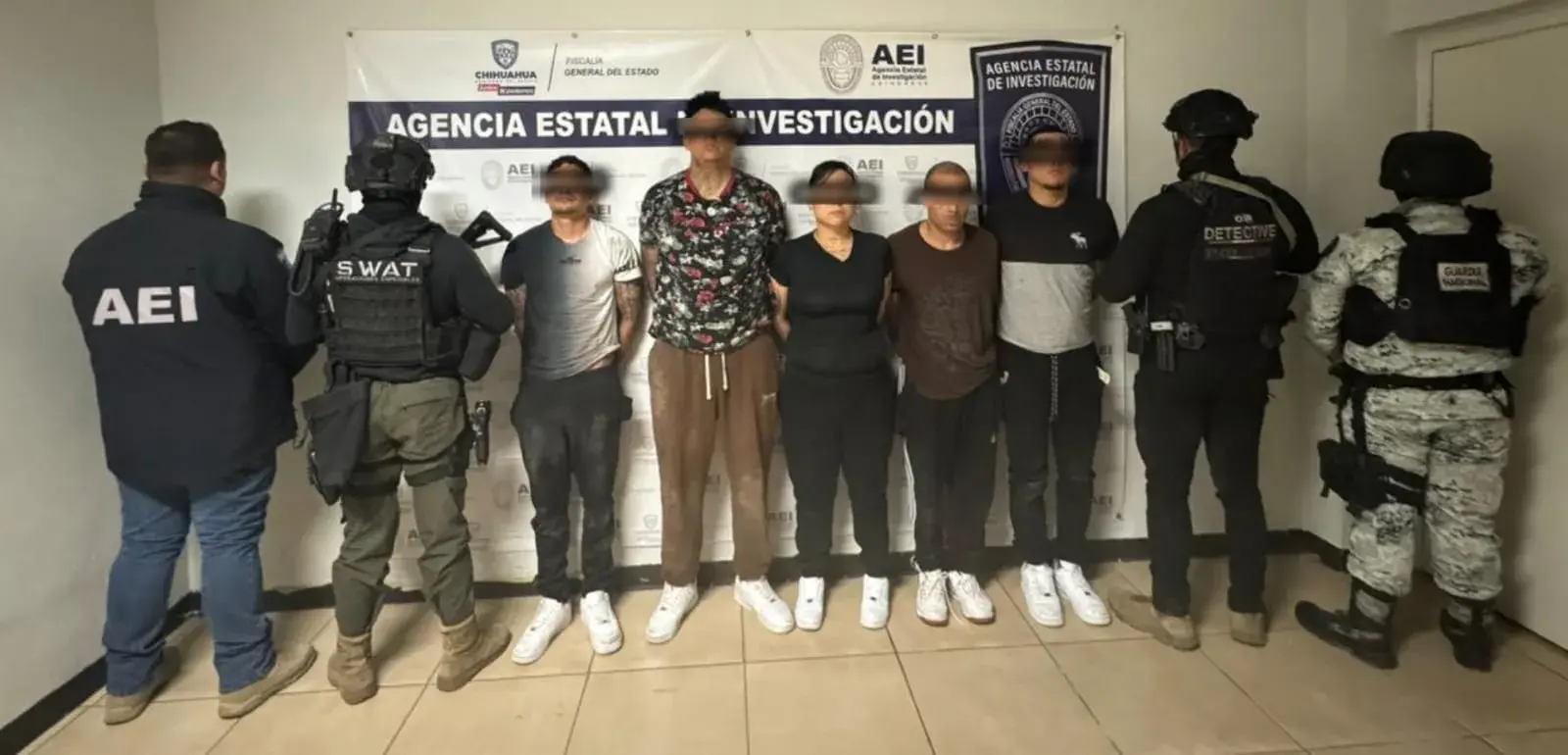 Detienen a 6 personas derivado de ataque en cateo