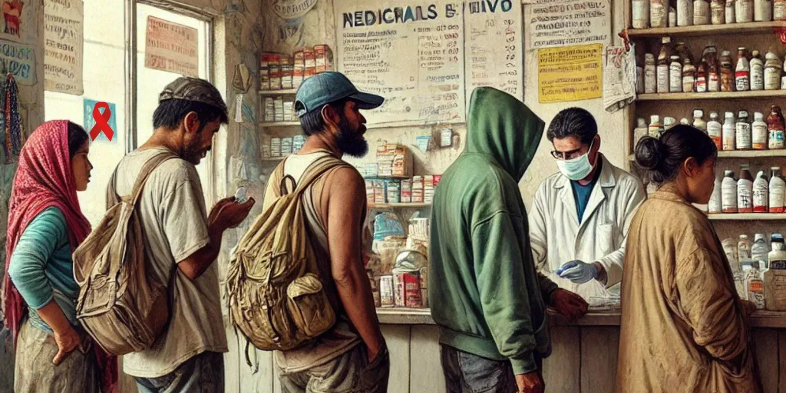 Migrantes con VIH enfrentan barreras para acceder a medicamento
