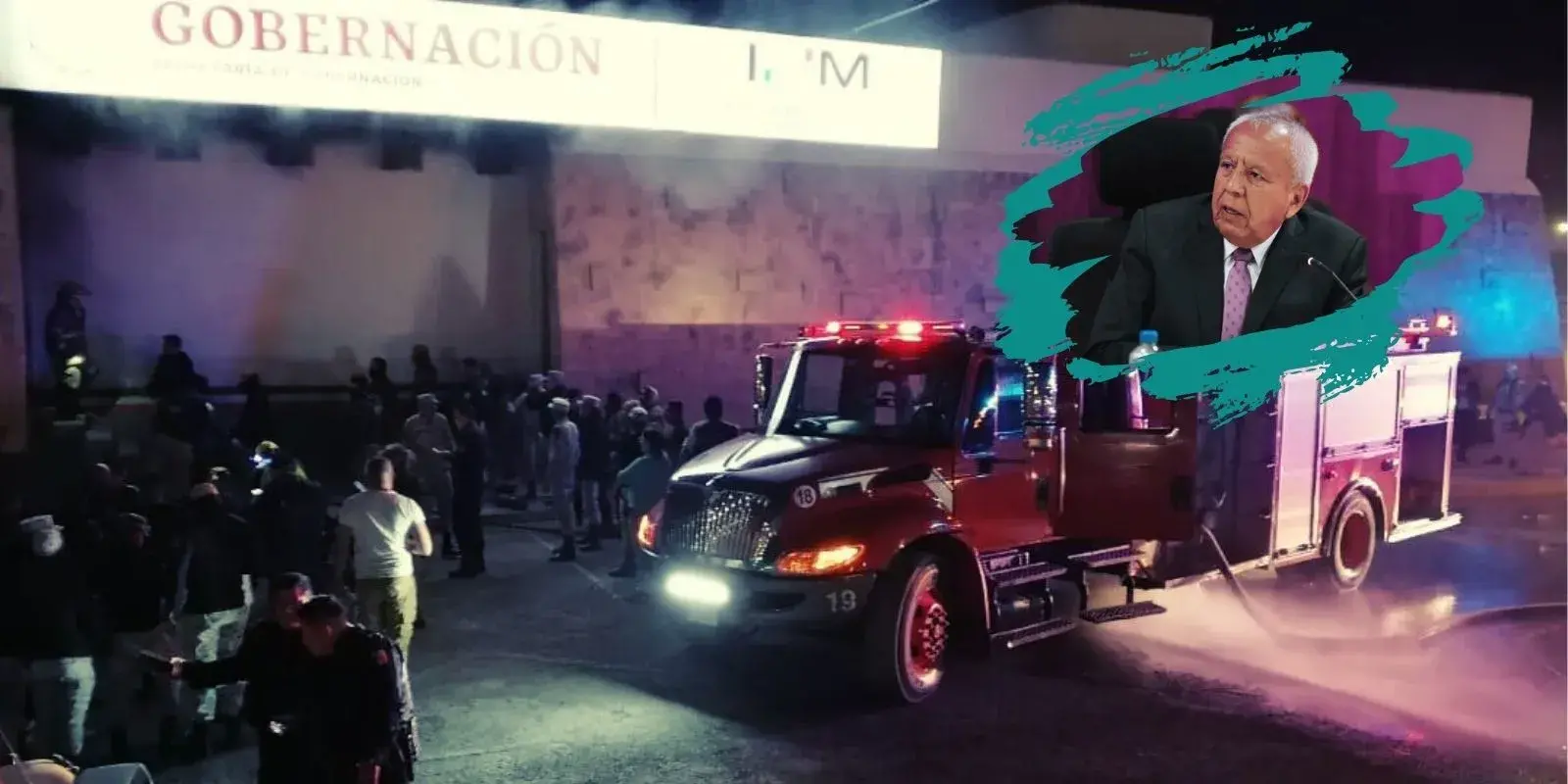 Incendio INM: Garduño obtiene suspensión; víctimas piden justicia