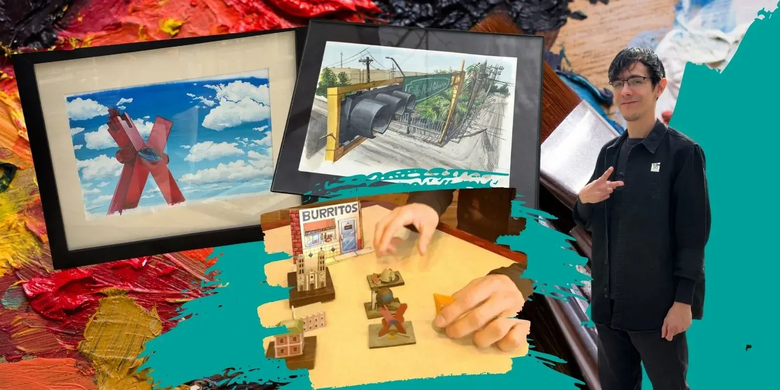 Adrián Reyes transforma la frontera con “Juárez Animado”