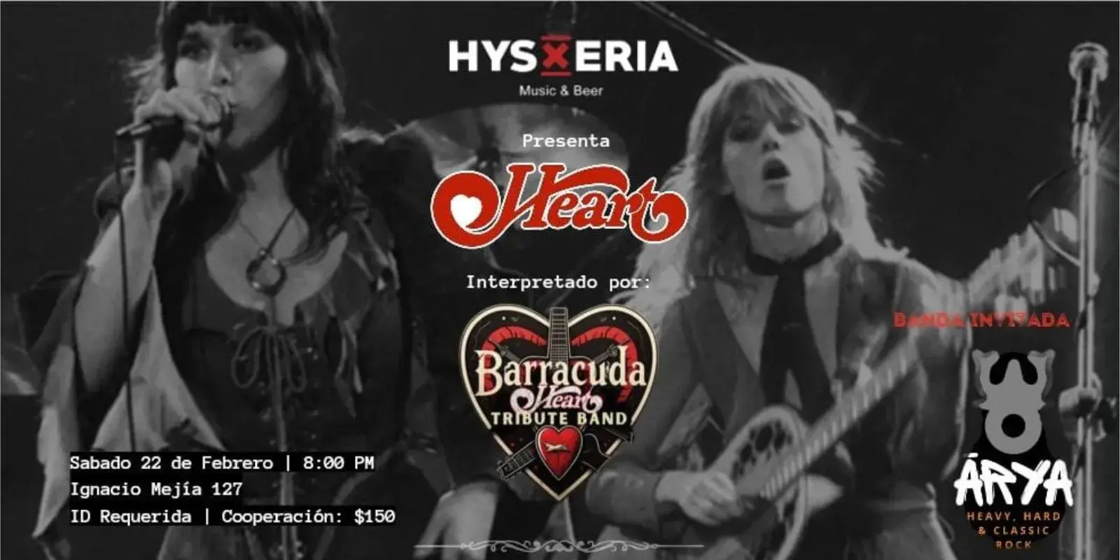 El sonido de Heart cobrará vida con Barracuda HTB