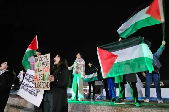 Activistas convocan a vigilia por el pueblo palestino