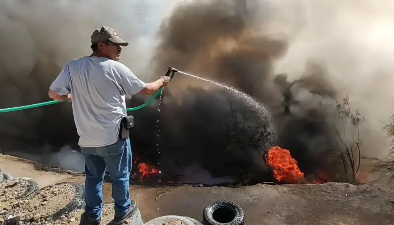 Basura y negligencia provocan 15 incendios al día en Juárez
