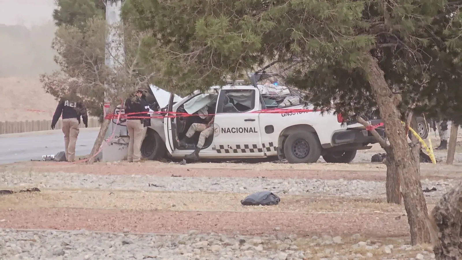 Error fatal: Mueren 3 elementos de la GN en accidente