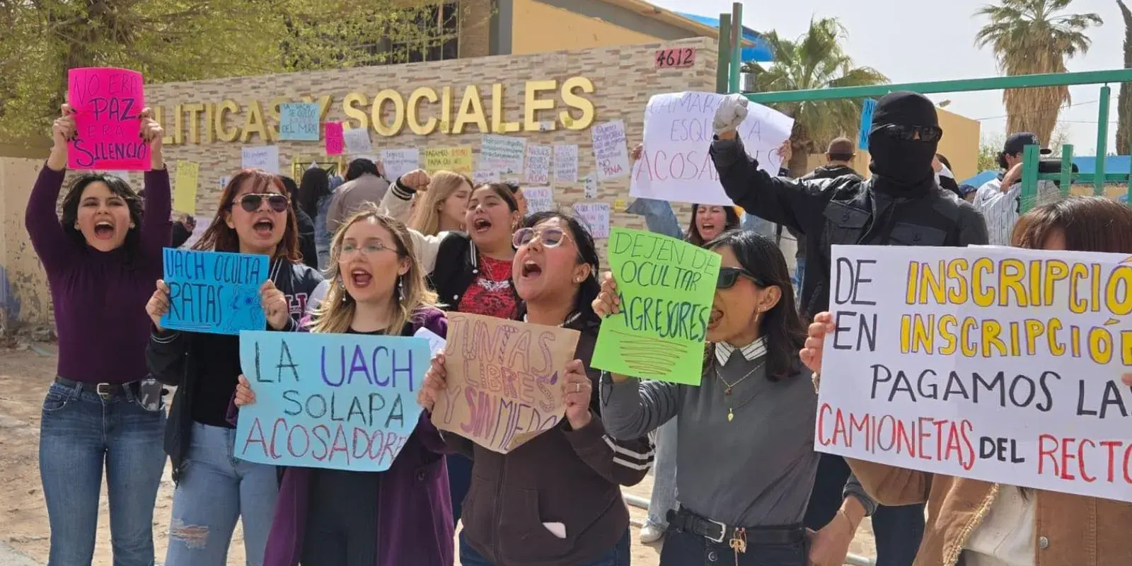 Estudiantes de la UACH rompen años de silencio por acoso sexual