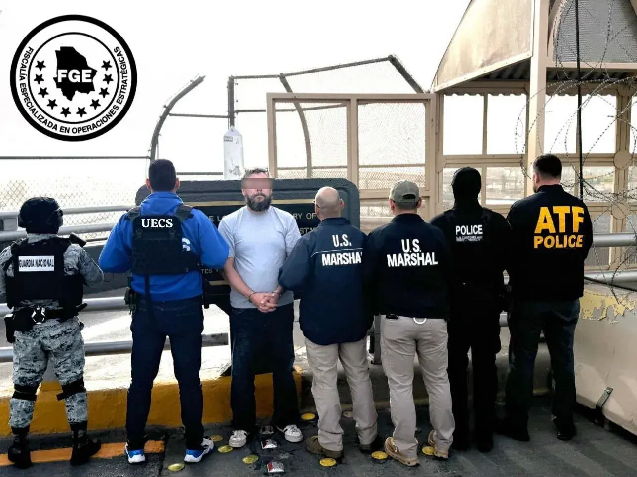 Extraditan por Juárez a estadounidense que atentó García Harfuch