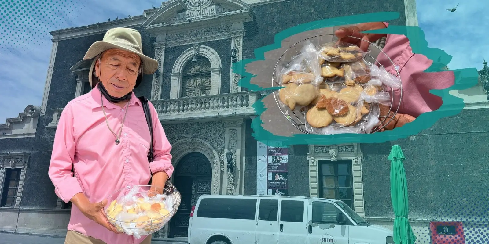 Galletas sabor huasteco conquistan las calles del Centro