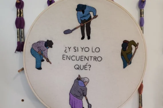 ¿Y sí yo lo encuentro qué? Caligrafías en resistencia