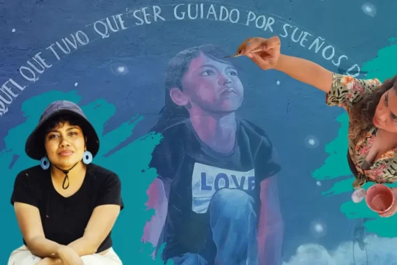 Viaje a las paredes del mundo: Ana Infante, trasciende  fronteras