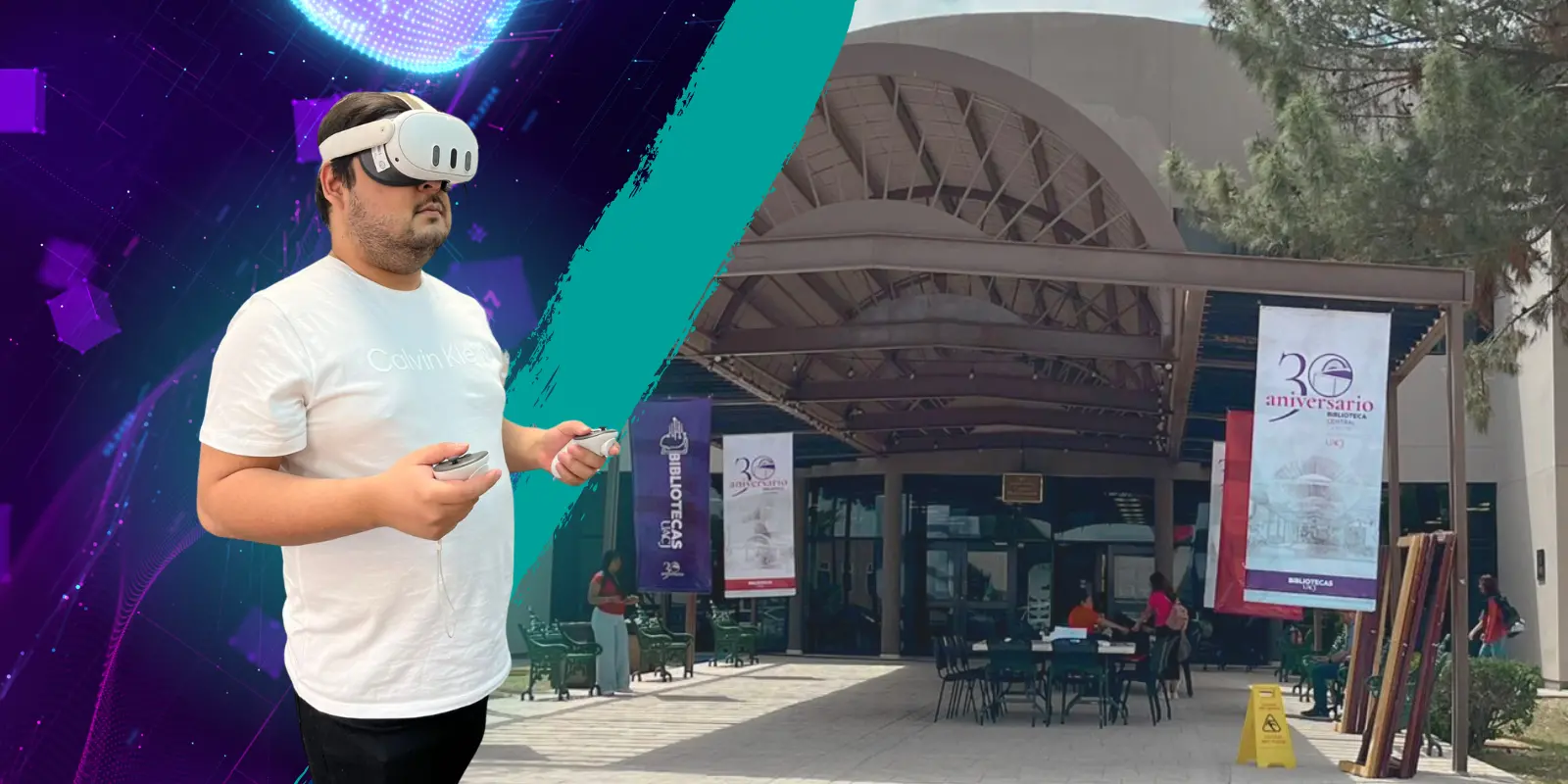 Biblioteca Montemayor celebra 30 años con postales en realidad virtual