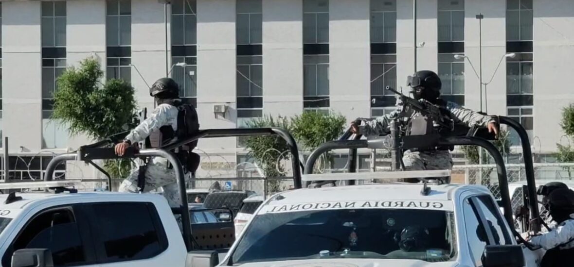 Operativo CERESO 3 tras riña dentro del penal lunes 23 de junio