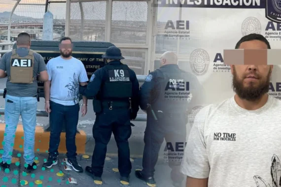 Detienen en Juárez a hombre acusado de doble homicidio en Sinaloa