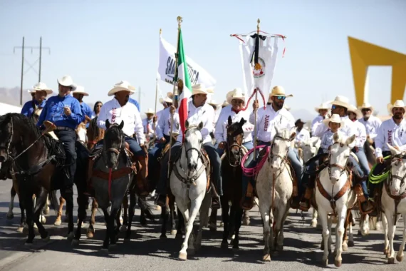 Cabalgata Villista parte de Juárez rumbo a Parral