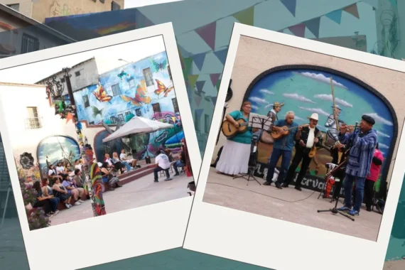 Música, cine y arte se unen en el Mercado Solidario y Cumbia Fronteriza